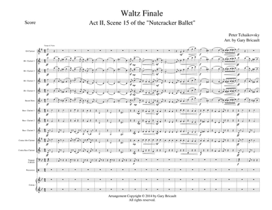 Waltz Finale - from Act II, Scene 15 of the "Nutcracker Ballet"