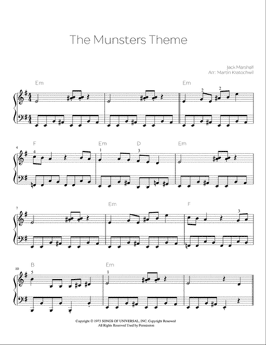 The Munsters Theme