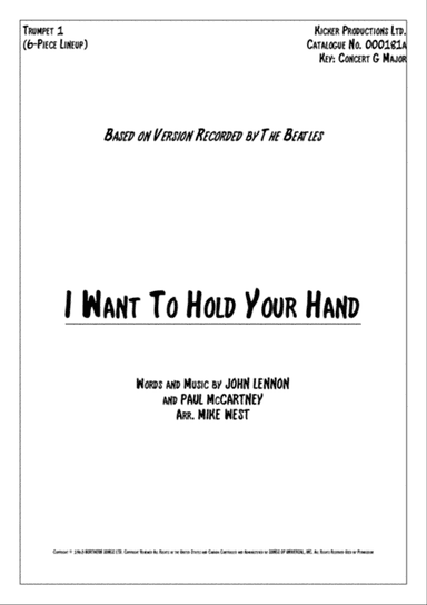 I Want To Hold Your Hand