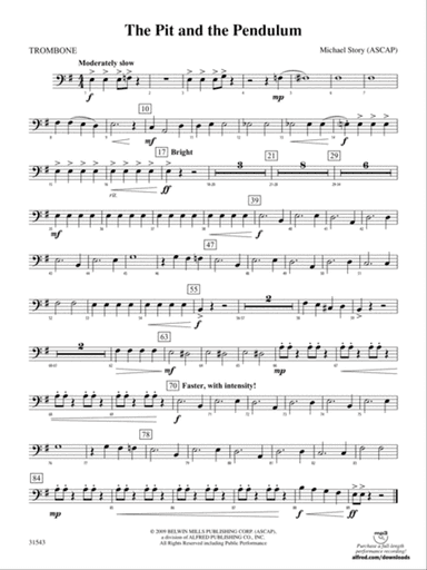 The Pit and the Pendulum: 1st Trombone