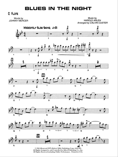 Blues in the Night: Flute