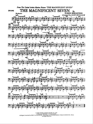 The Magnificent Seven: Drums