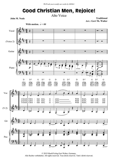 Good Christian Men, Rejoice!