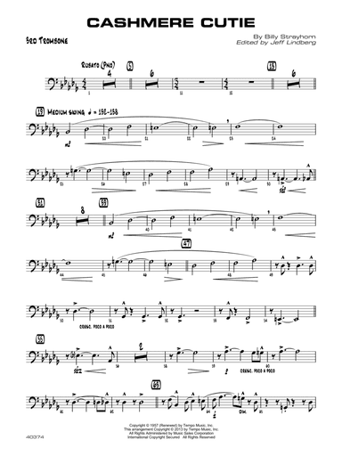 Cashmere Cutie - 3rd Trombone