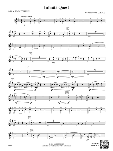 Infinite Quest: E-flat Alto Saxophone