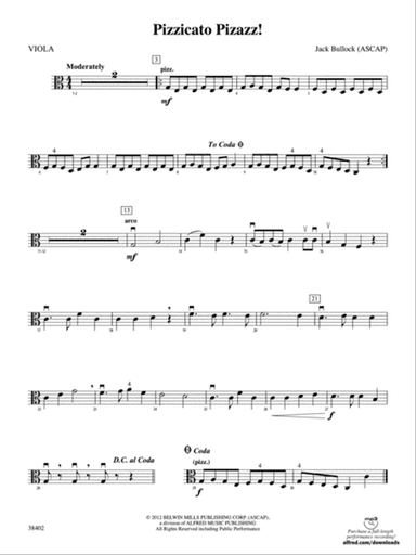 Pizzicato Pizazz!: Viola