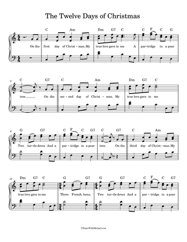 The Twelve Days of Christmas