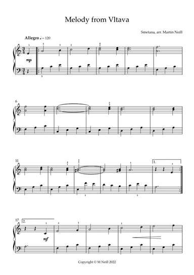 Melody from Vltava