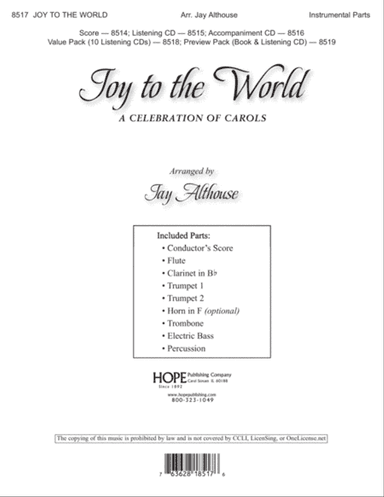 Joy to the World: A Celebration of Carols