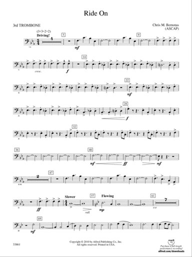 Ride On: 3rd Trombone