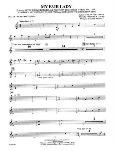 My Fair Lady (Medley): Mallets