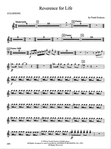 Reverence for Life: Xylophone