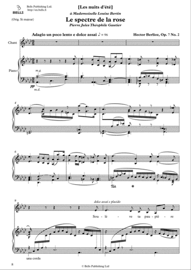 La spectre de la rose, Op. 7 No. 2 (A-flat Major)