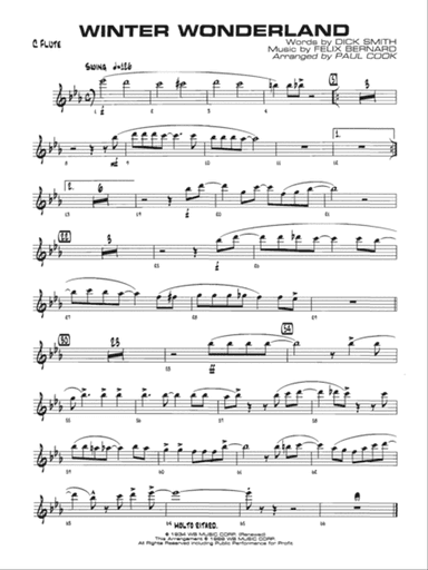 Winter Wonderland: Flute