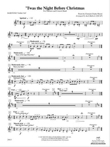 T'was the Night Before Christmas: Baritone T.C.