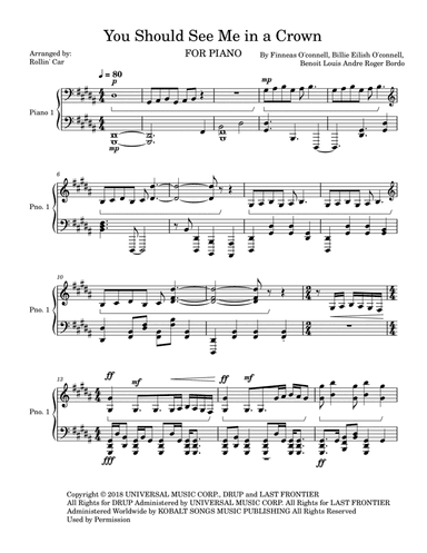 You Should See Me In A Crown