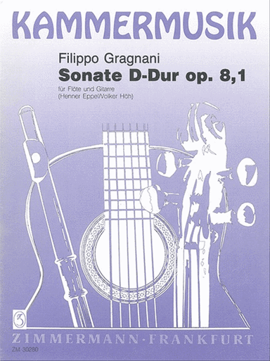 Sonata D major Op. 8/1