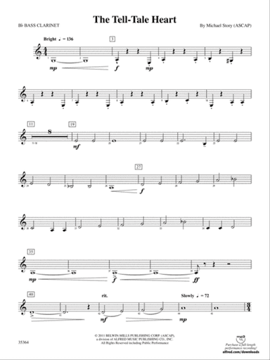 The Tell-Tale Heart: B-flat Bass Clarinet