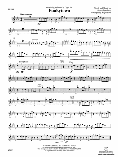 Funkytown: Flute