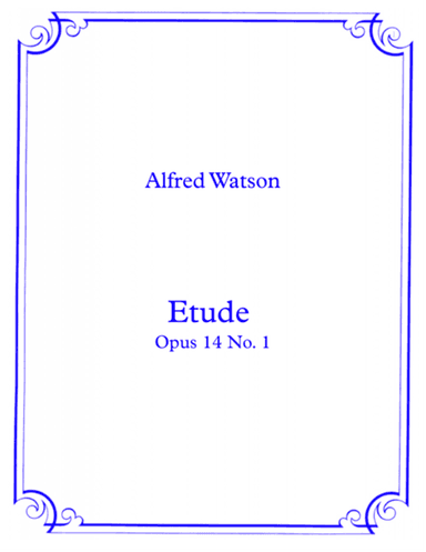 Etude Opus 14 No. 1
