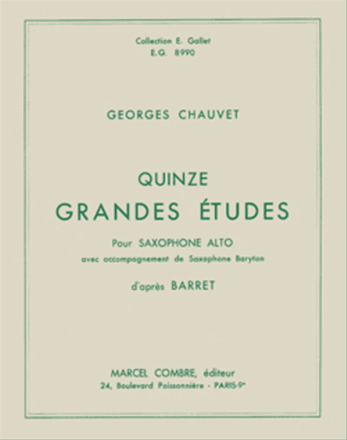 Grandes etudes (15)