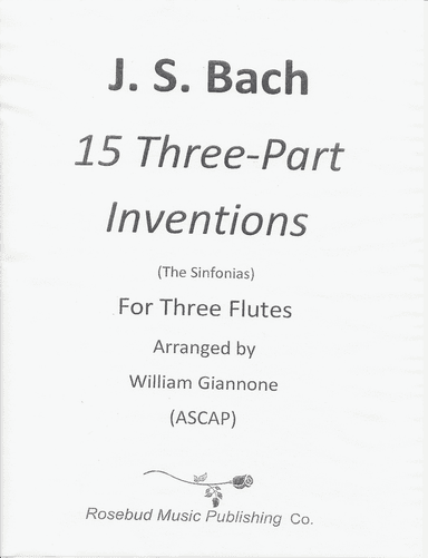 15 Sinfonias (3 part Inventions)