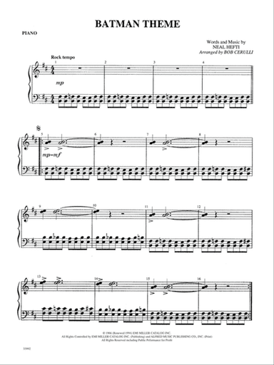 Great Themes from TV and Movies: Piano Accompaniment