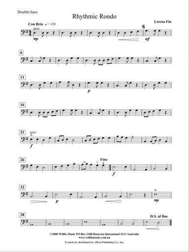 Rhythmic Rondo: String Bass