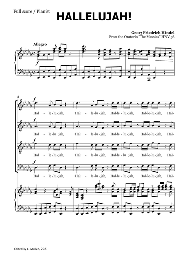 Hallelujah Chorus - Db