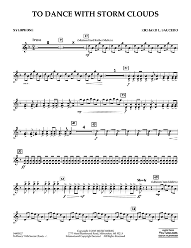 To Dance with Storm Clouds - Xylophone