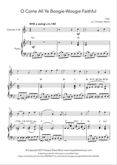 O Come All Ye Boogie-Woogie Faithful
