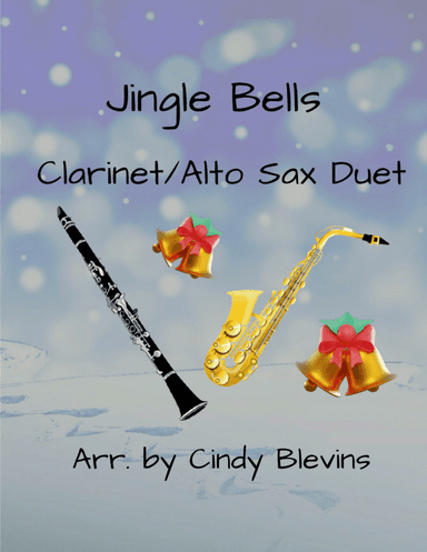 Jingle Bells, for Clarinet and Alto Sax