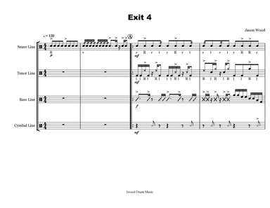 Exit 4 (Drumline Cadence)
