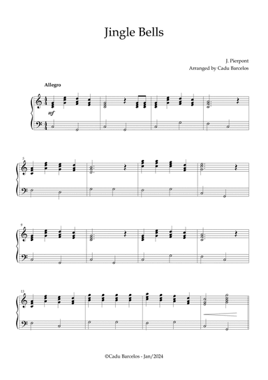 Jingle bells (Intermediate) 1