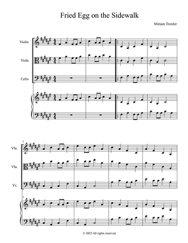 Fried Egg on the Sidewalk