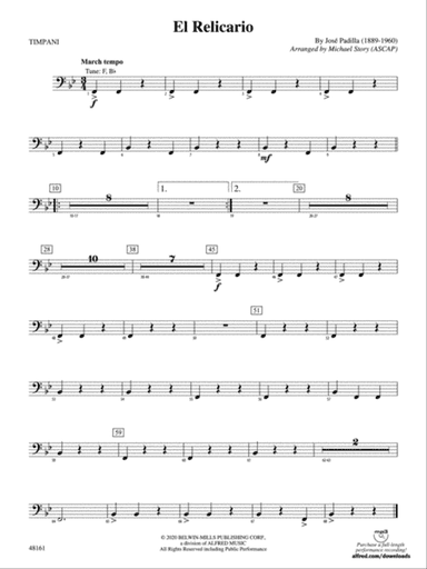 El Relicario: Timpani