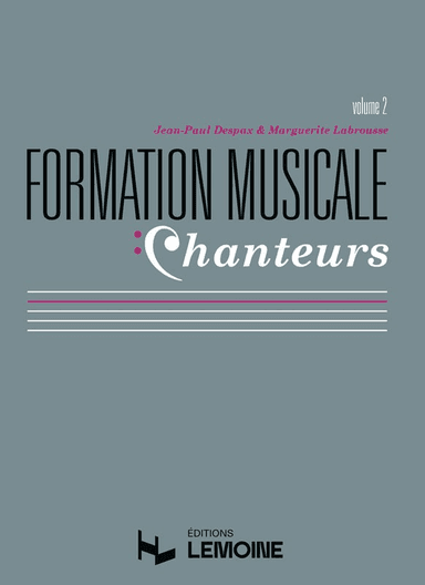 Formation musicale chanteurs - Volume 2