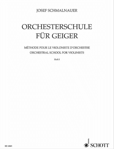 Orchestral School for Violinists