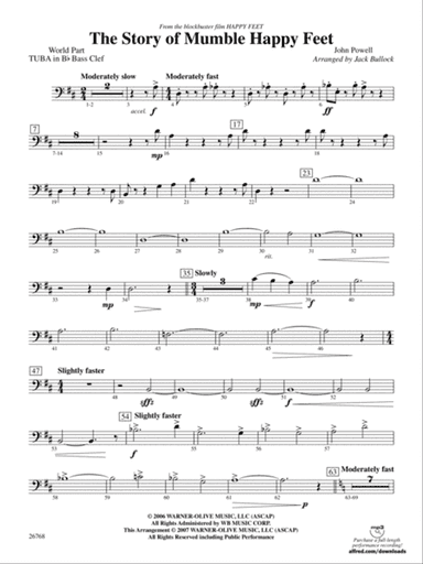 The Story of Mumble Happy Feet: (wp) B-flat Tuba B.C.