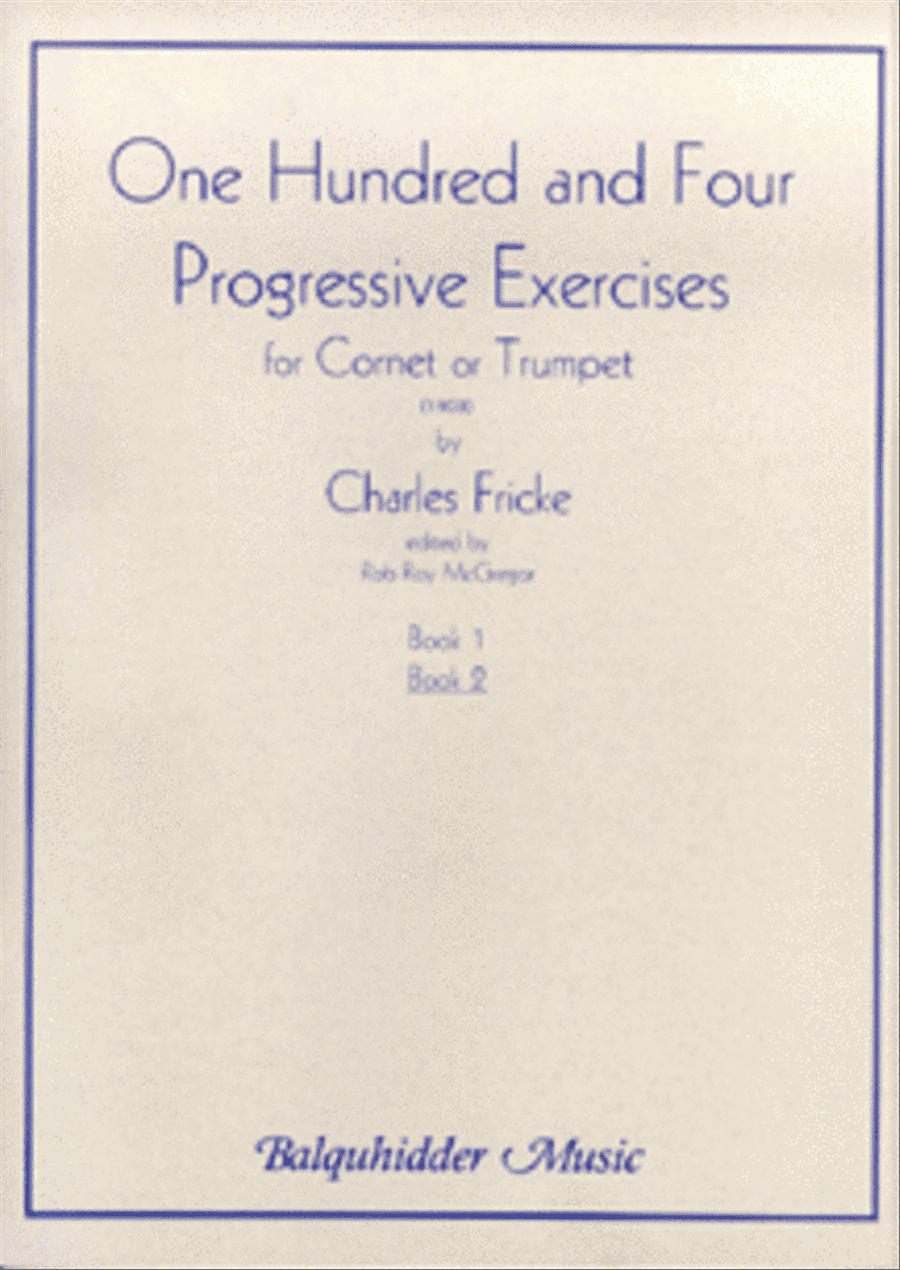 104 Progressive Exercises (1903) for Cornet Or Trumpet Vol. 2