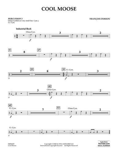 Cool Moose - Percussion 3