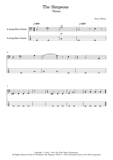 Theme From The Simpsons