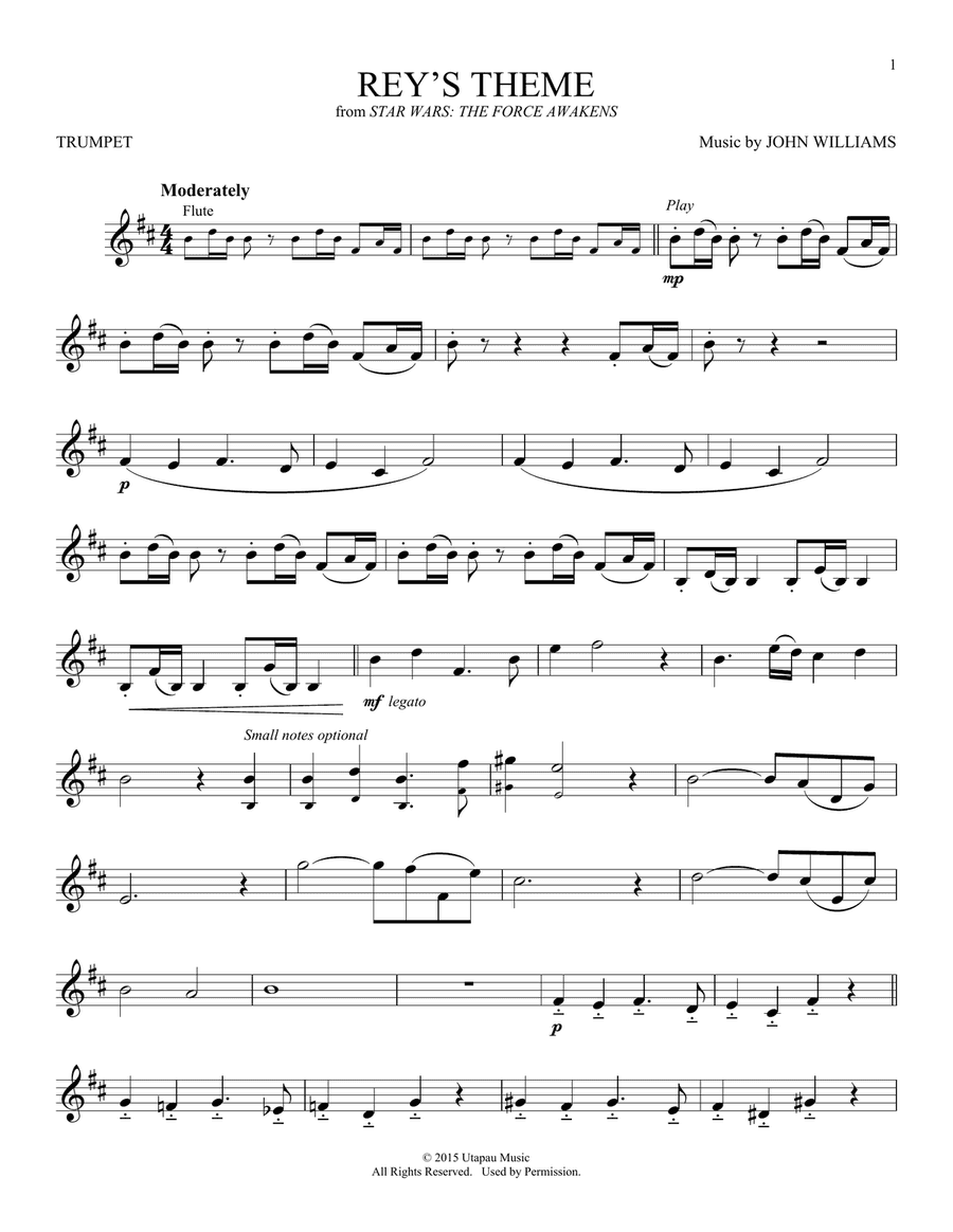 Rey's Theme (from Star Wars: The Force Awakens)