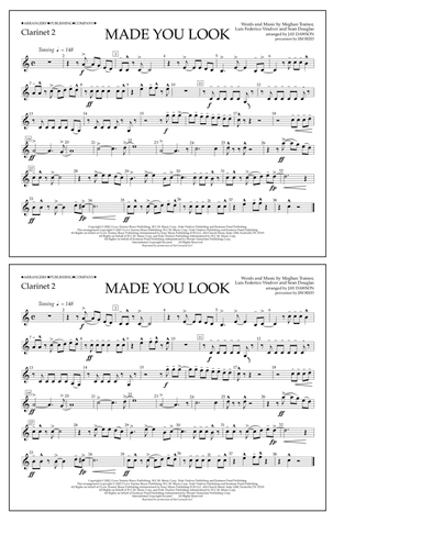 Made You Look (arr. Jay Dawson) - Clarinet 2