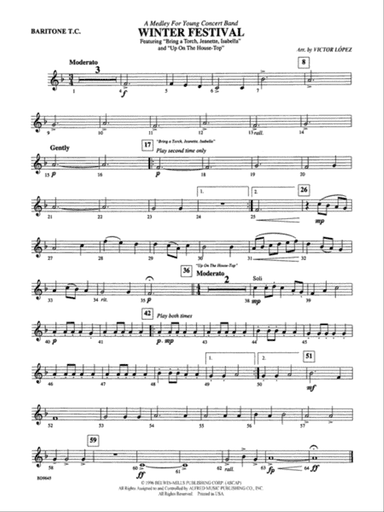 Winter Festival: Baritone T.C.
