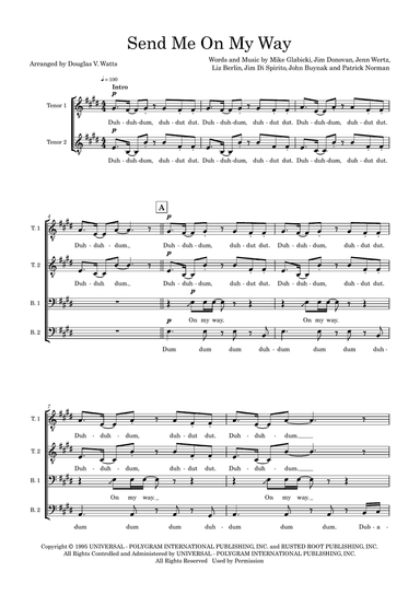 Send Me On My Way (arr. Doug Watts)