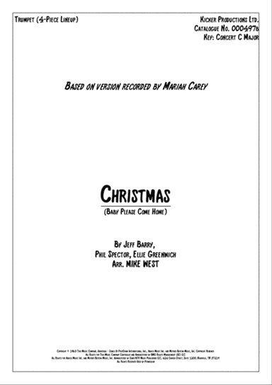 Christmas (baby Please Come Home)