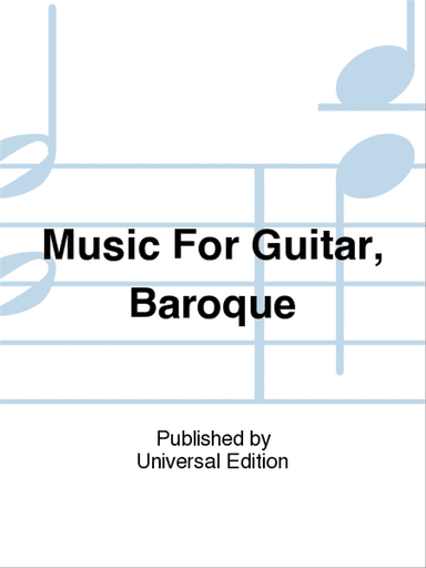 Music for Guitar, Baroque