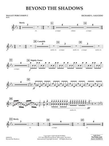 Beyond The Shadows - Mallet Percussion 2