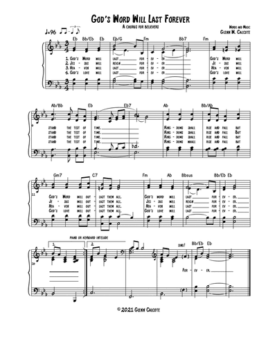 God's Word Will Last Forever